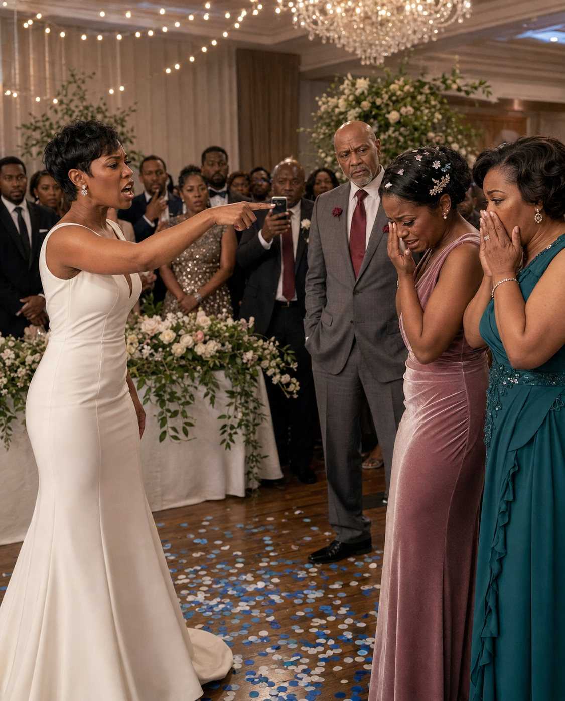My Sister Told Me To Stop Embarrassing Her After A Confetti Cannon Struck My Eye At Her Wedding—Three Days Later, Footage From Another Camera Proved It Was No Accident.