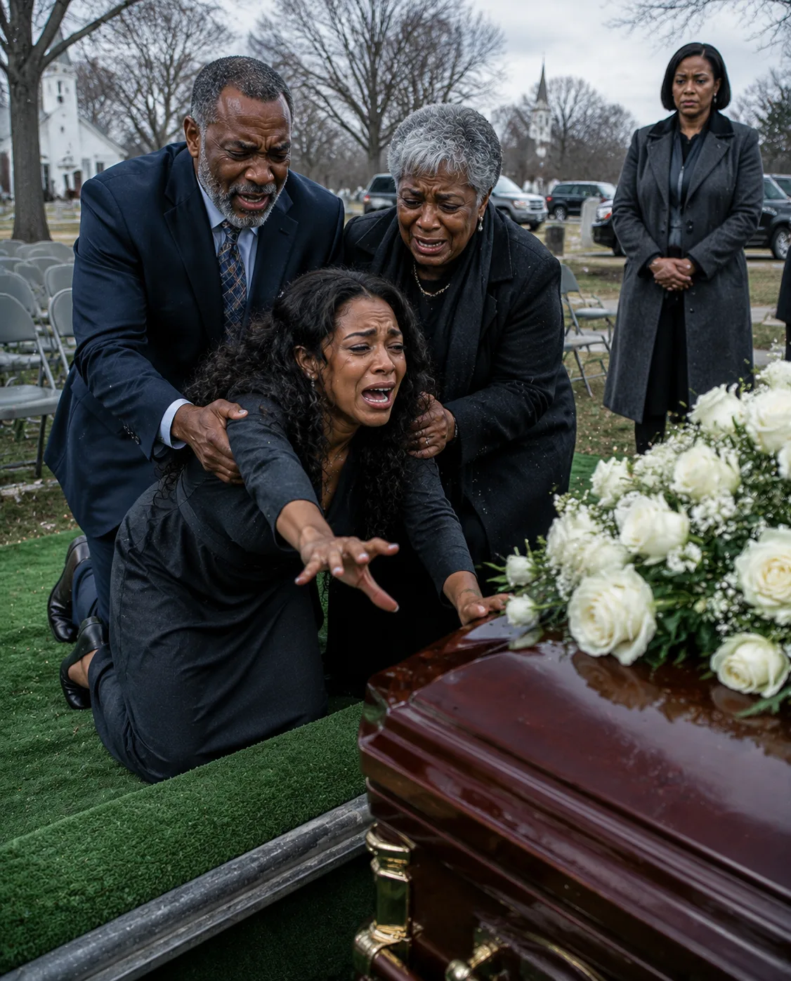 My parents missed the funeral of my husband and two children because it was my sister’s birthday. When I begged them to come, my father calmly said, “Today is your sister’s birthday. We can’t come.” Six months later, one headline about me sent my entire family into panic when they learned I had…