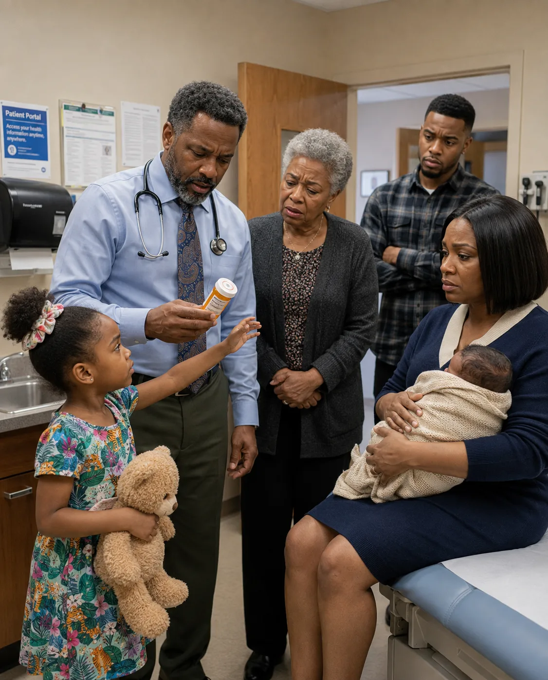My baby had a very high fever, but the doctor looked at me and said, “New mothers sometimes worry more than necessary.” My mother-in-law gave a faint, knowing smile, while my husband added, “She tends to get anxious whenever something seems wrong.”