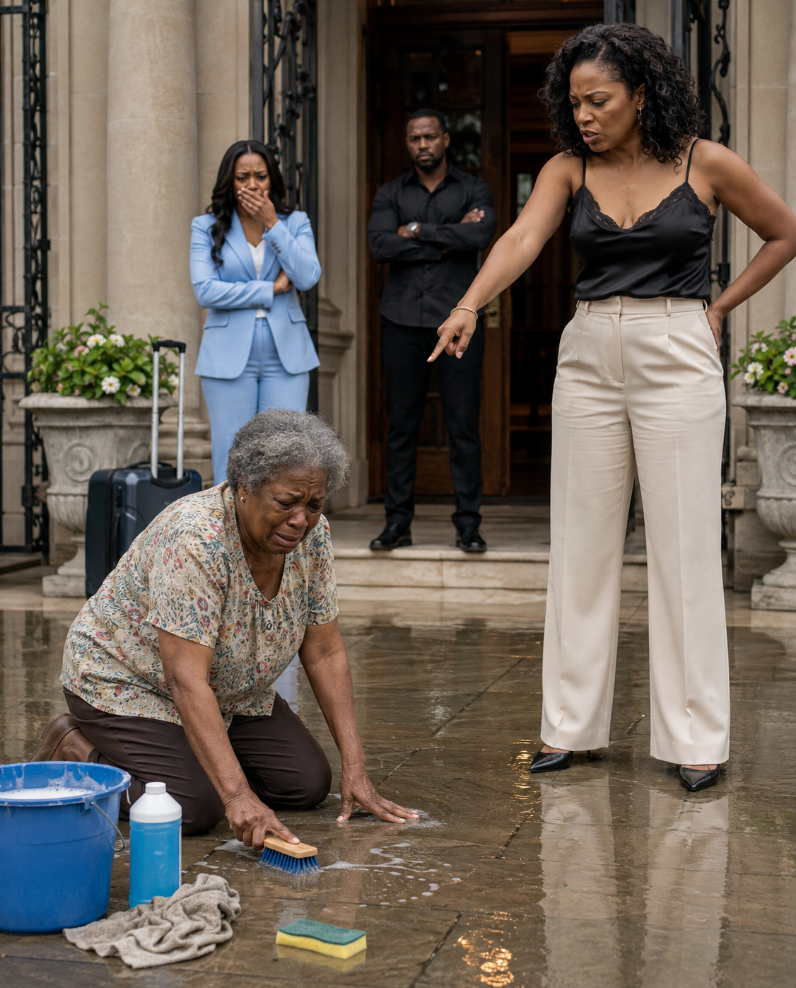 She Struck My 66-Year-Old Mother, Called Her “the Maid,” and Claimed the House Was Hers. She Never Knew I Held the Deed—or That Her Lie Would Collapse Before Every Dinner Guest.