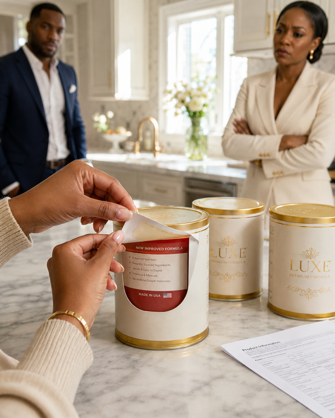"My Mother-in-Law Shipped 8 Containers of 'Premium European Baby Formula' From Austria — I Peeled Back the Gold Label and Found a Warning: Horse Sedative, Not Approved for Human Use."