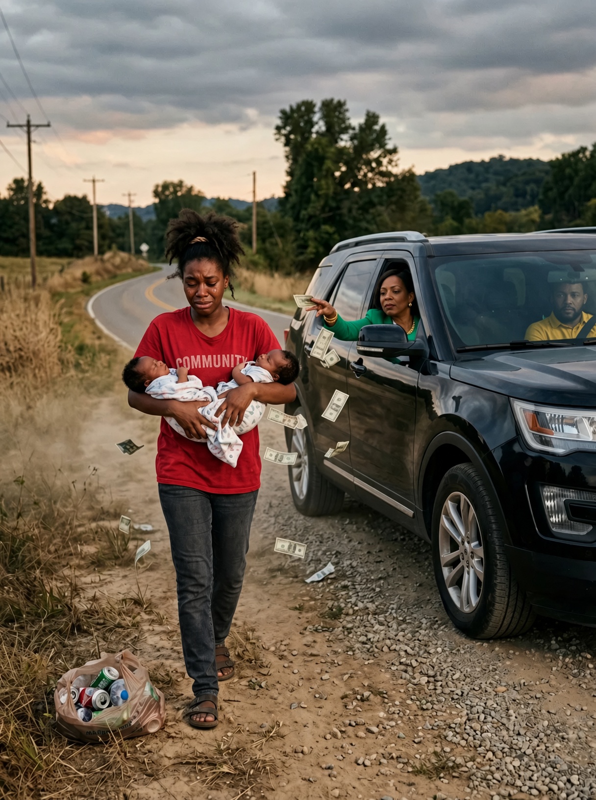 He Saw His Homeless Ex With Twins, Then One File Changed Everything