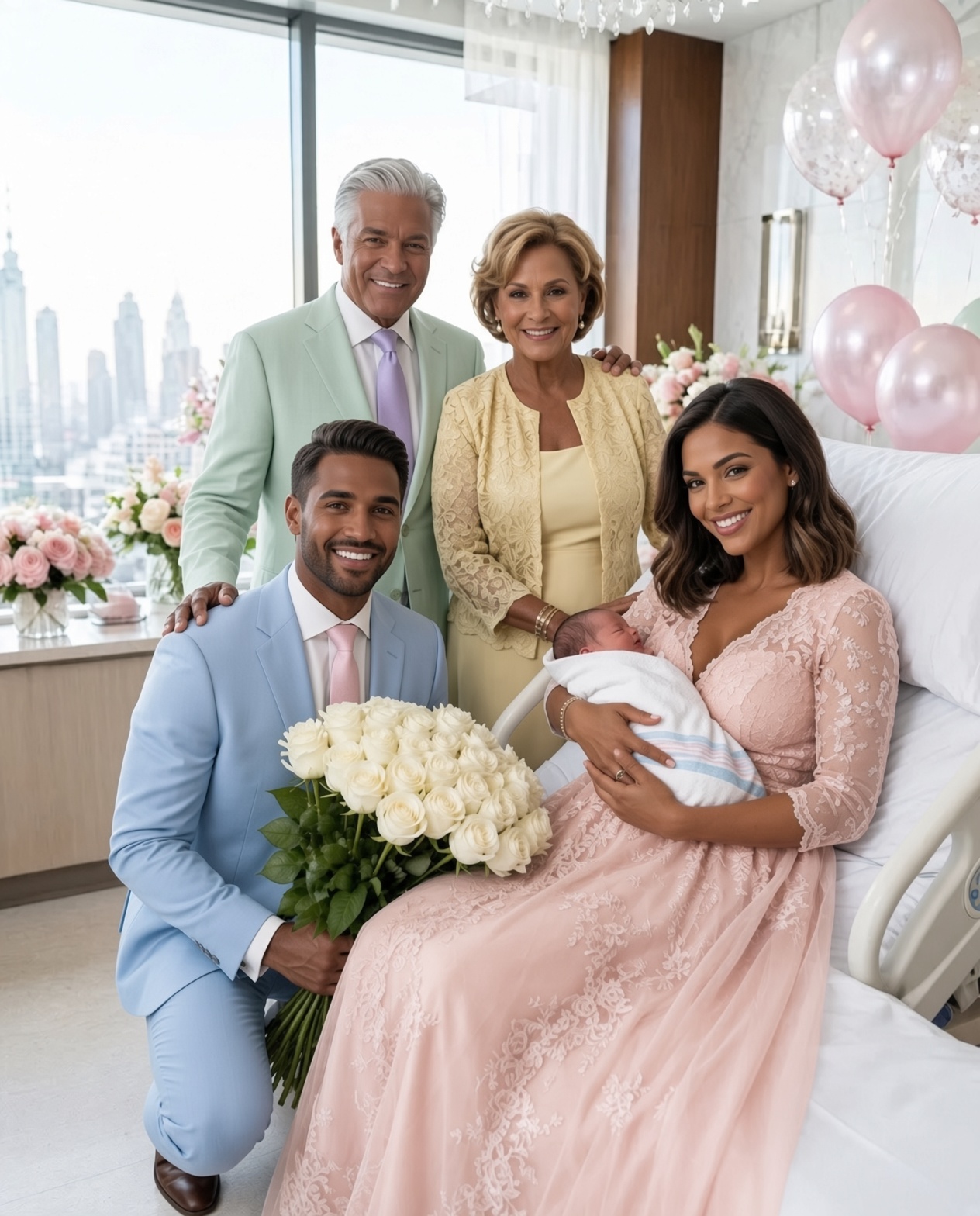 “That fatherless baby deserves nothing. Give us your 12%.” My parents demanded my inheritance, unaware that the person about to take everything from them was already approaching my hospital room.