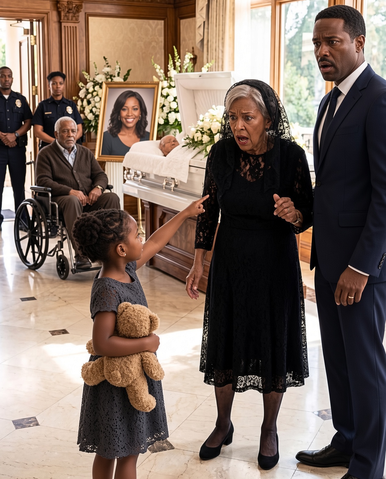 I returned home after three days of being out of touch due to work, carrying gifts for my wife and daughter… but I found my wife lying in a coffin. My mother was weeping: “You arrived too late.”