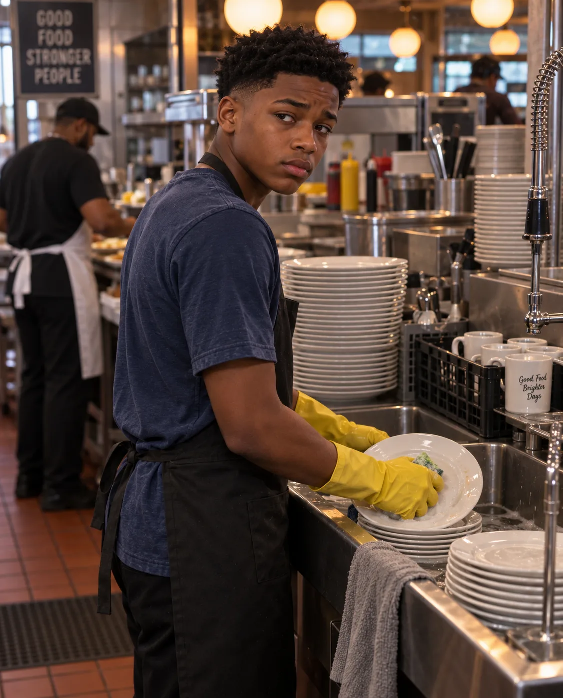 My 13-Year-Old Son Took a Dishwashing Job Without Telling Me – Then His Boss Called and Asked, ‘Do You Know What He Does with Every Paycheck?’