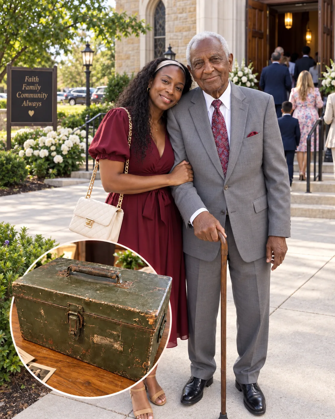 For 11 Years, I Drove My Veteran Neighbor to Church—After His Funeral, a Soldier Brought Me the Box He Never Let Anyone Open