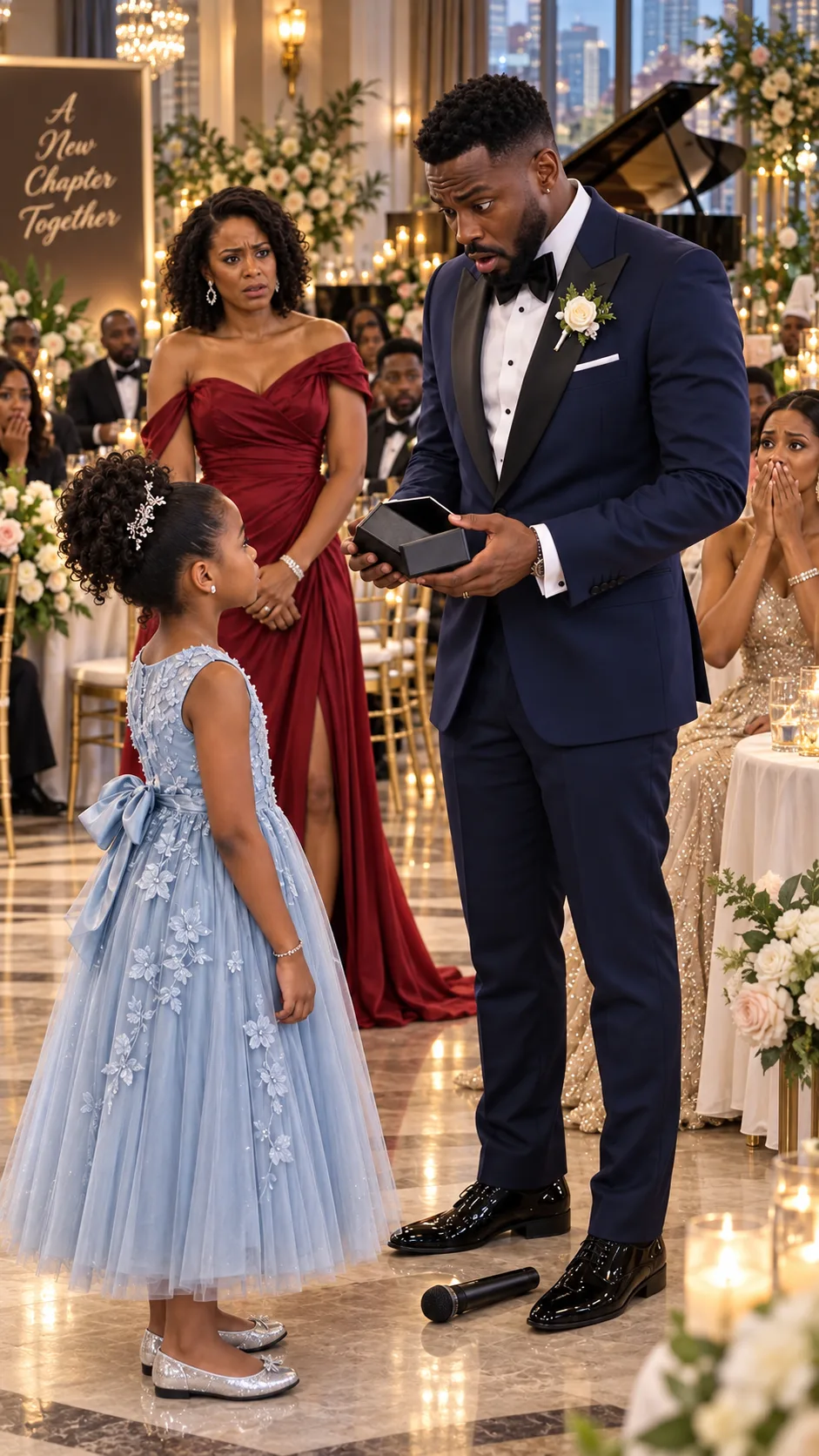 My Cheating Ex-Husband Mocked Me During His Wedding Toast—Then Our Daughter Handed Him a Gift That Turned His Face White