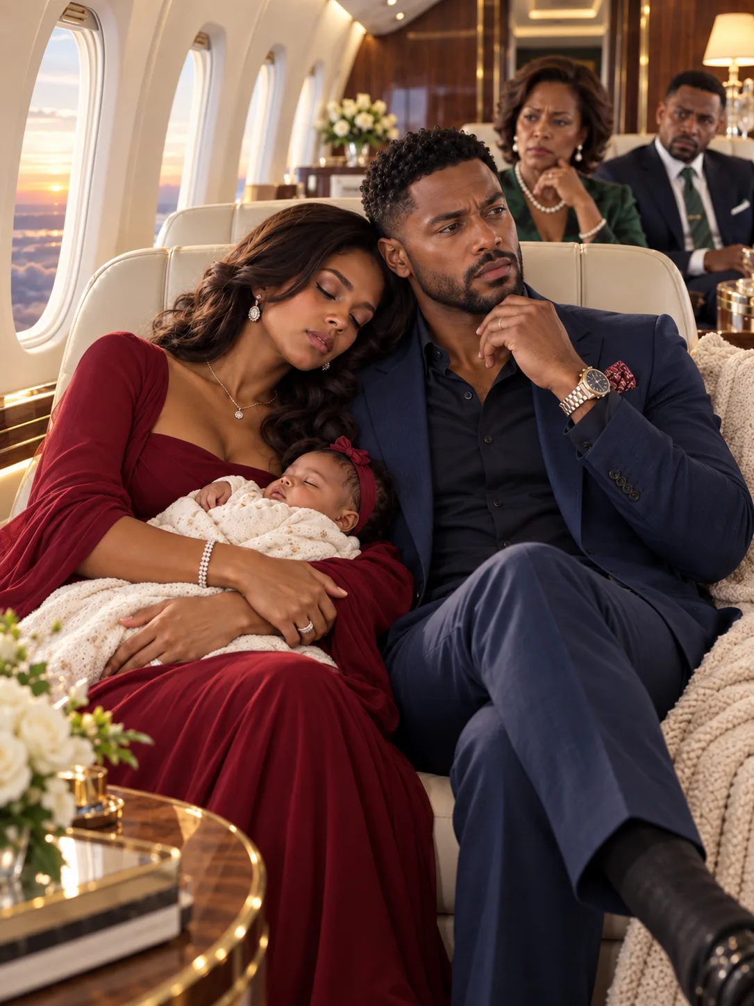 A Stranger Asked Me to Sleep on His Shoulder During a Flight—When We Landed, I Learned He Was a Billionaire Who Knew Why My Ex-Husband Was Panicking
