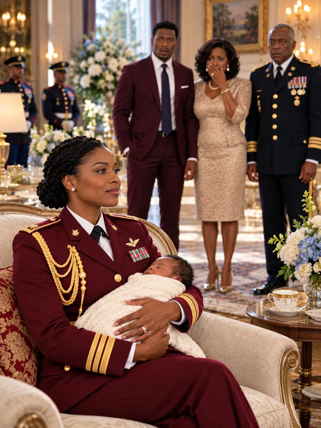 My Husband Left Me in Labor for His Mother’s Birthday—Two Days Later, Military Vehicles Filled Our Driveway