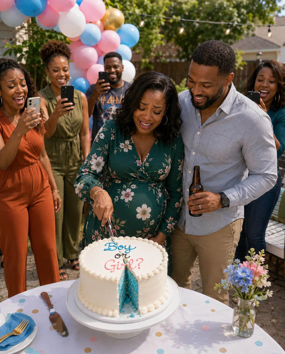 My Daughter Asked Me to Organize Her Gender Reveal for 50 Guests – 10 Minutes Before It Started, the Bakery Told Me Not to Serve the Cake