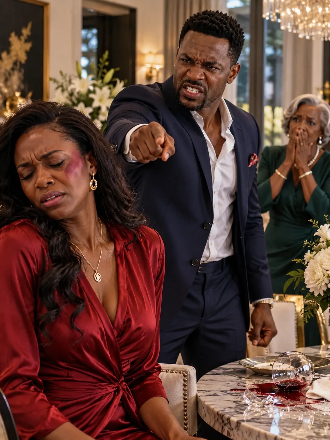 My Husband Hit Me Over the Wrong Coffee—The Next Morning He Smiled at My Lavish Breakfast Until He Saw Who Was Sitting at the Table