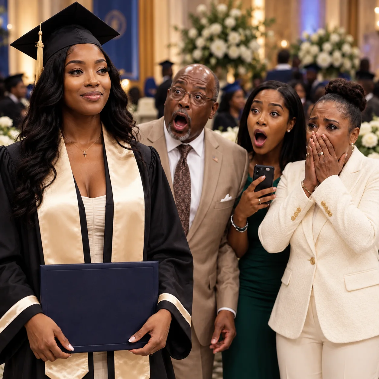 My Parents Said I Wasn’t the Child Worth Showing Up For—Then My Name Was Announced at Graduation and the Entire Crowd Stood Up