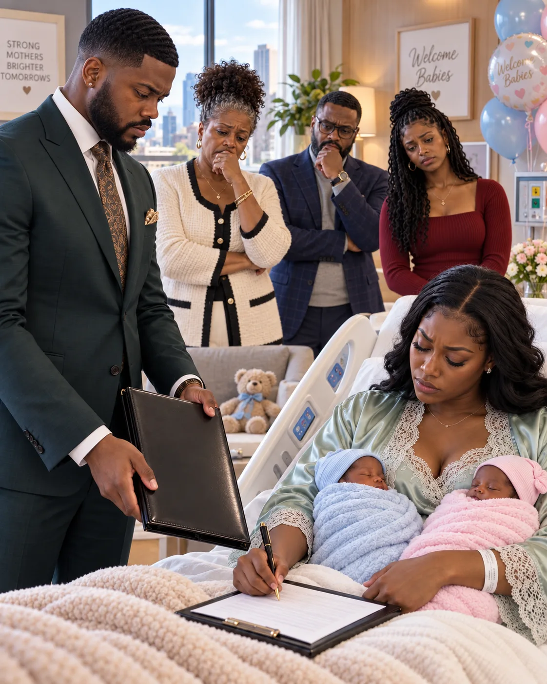 Three Days After I Gave Birth, My Husband Offered Me $200,000 to Give Up Our Twins—Then I Found the Clause He Was Really Paying For