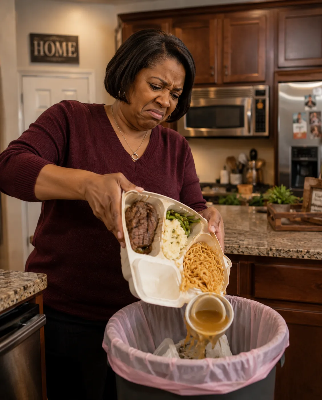 My MIL Threw Away the Food I’d Ordered for My Family While I Was Sick, Saying, ‘A Good Wife Cooks Dinner Herself!’ – The Lesson My Husband Taught Her Left Her Red with Rage
