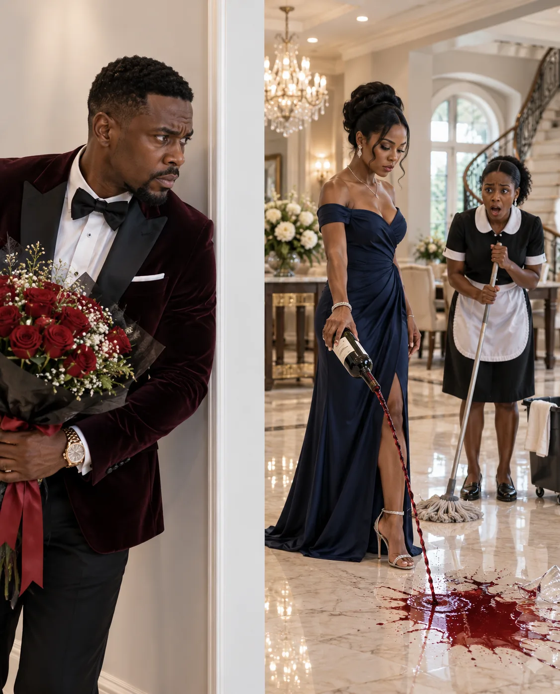Three weeks before his wedding, Adrian Cole returned early to his family estate in Myers Park, Charlotte, carrying white roses for his fiancée, Natalie Warren.
