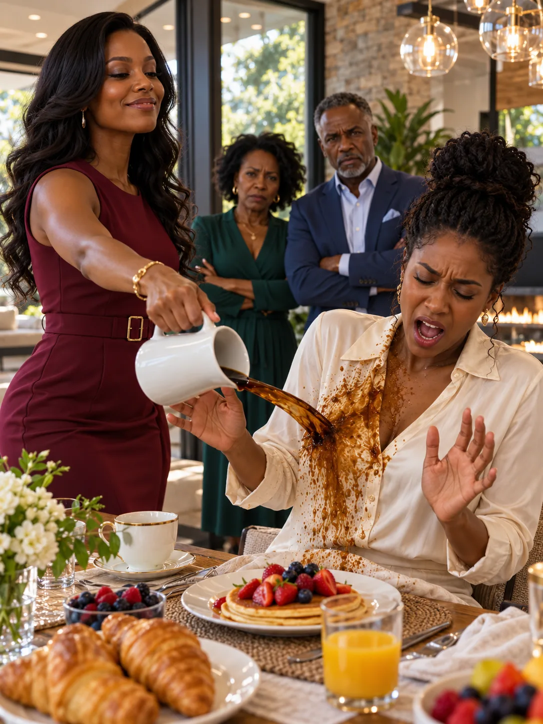 My Sister Threw Hot Coffee in My Face When I Refused Her My Credit Card—Then I Found Her Wedding Charge on Mom’s iPad
