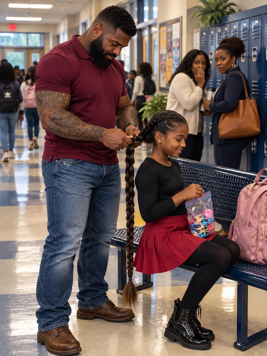 Everyone Judged the Dad Who Wouldn’t Cut His 9-Year-Old Daughter’s Floor-Length Hair—Then She Revealed Why He Said, “Wait Until You’re Seventeen”