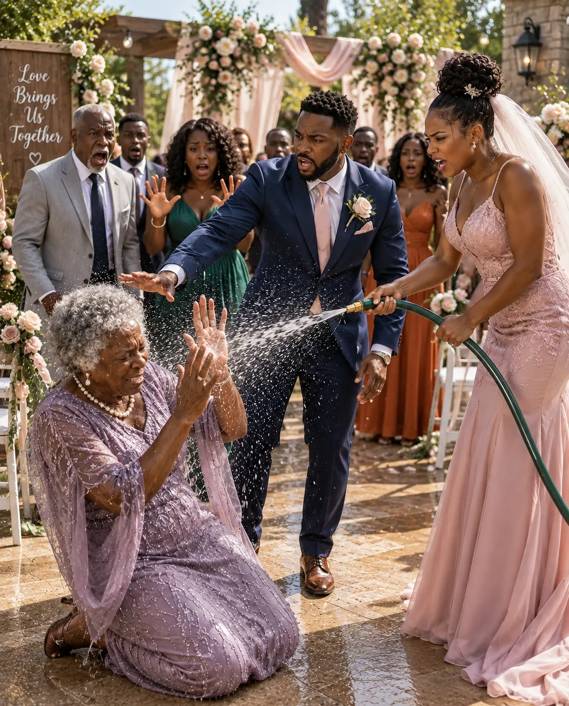 At my wedding, my fiancée’s family pointed at my mother and laughed.