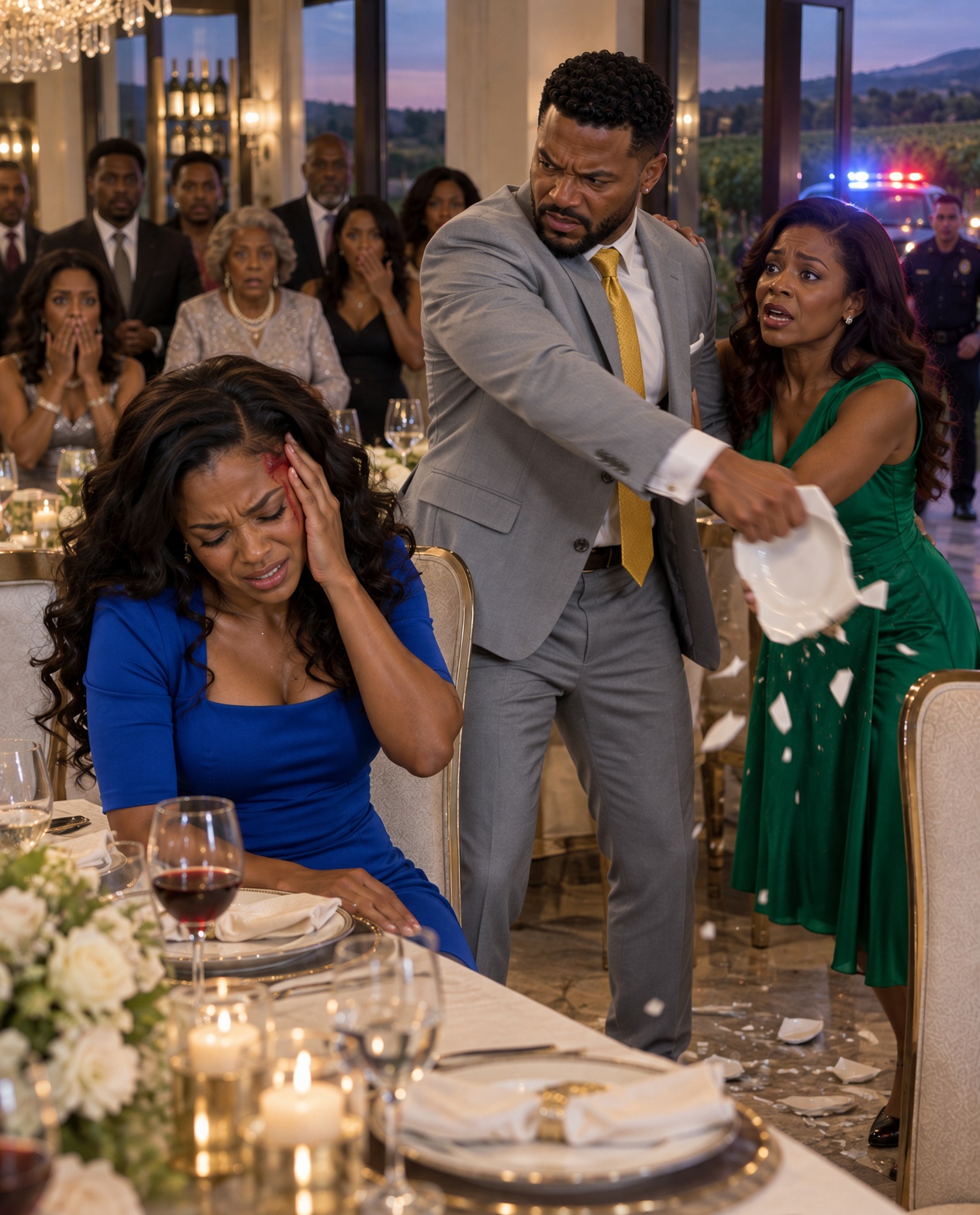 My Husband Smashed a Dinner Plate Against My Head Because I Refused to Give His Mother My Condo—Then His Sister-in-Law Told Police, “Check the Basement”