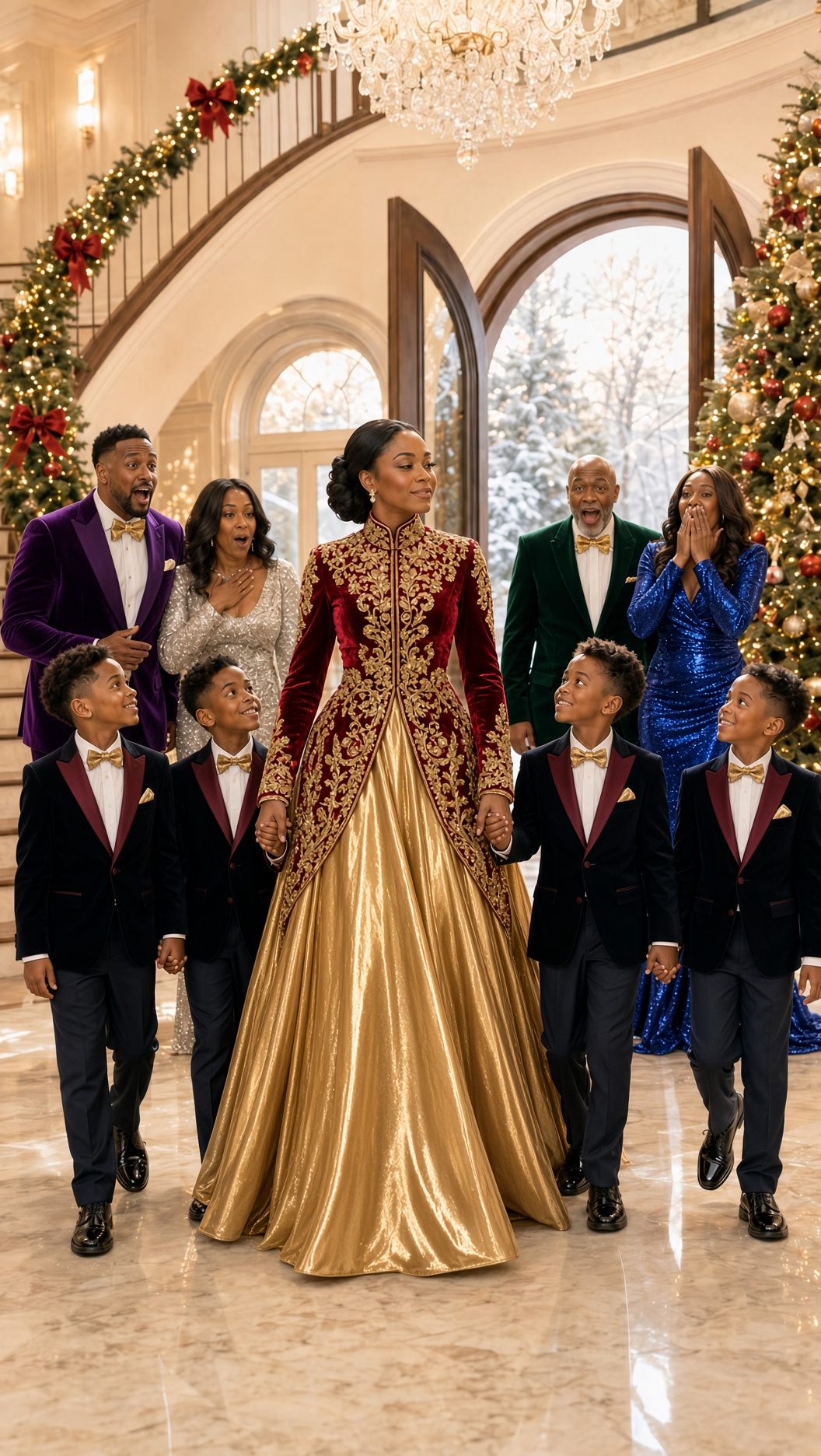 My Ex-Husband Said I Faked My Pregnancy—Eight Years Later, I Brought Our Four Sons to His Family’s Christmas Dinner