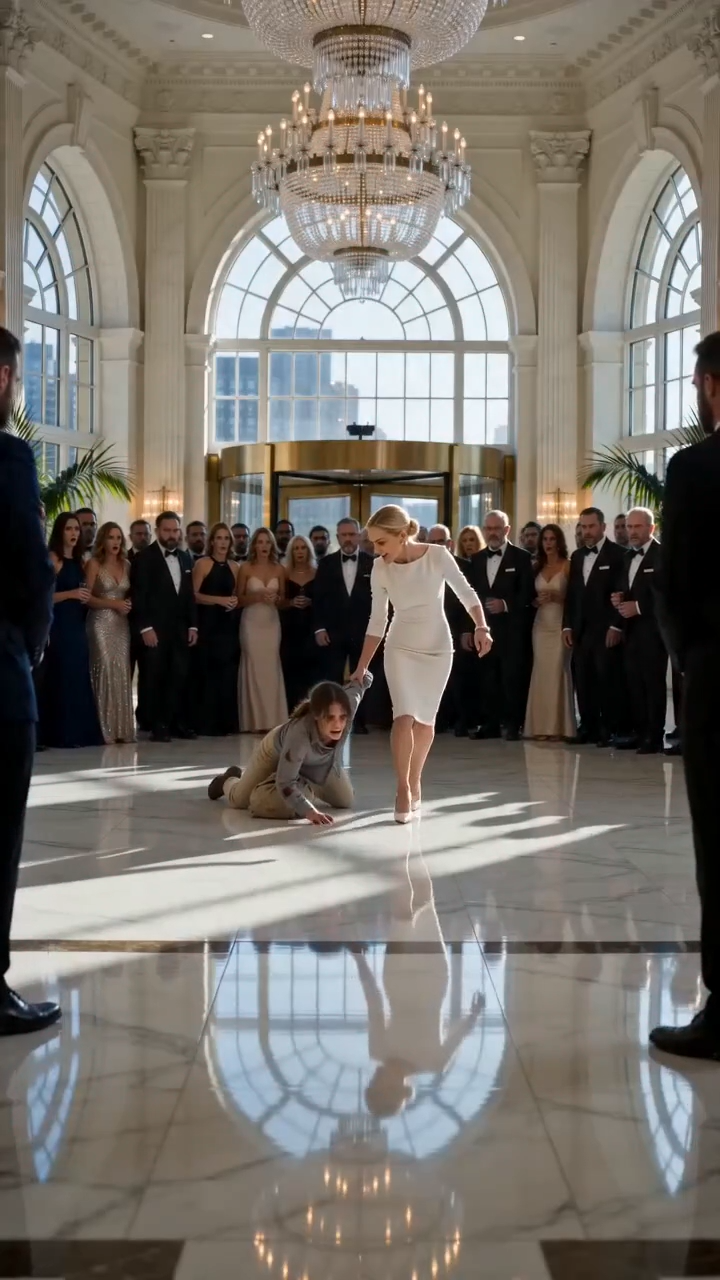 The Badge on the Marble Floor
