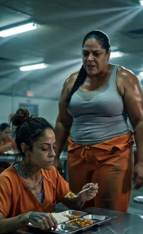 The Inmate Who Wouldn't Kneel After Her Tray Hit the Floor
