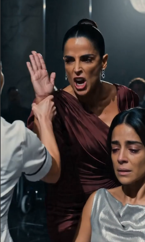 The Woman in Red Who Raised Her Hand