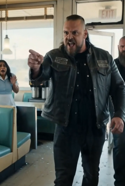 The Biker Ordered Everyone Down - Then the Old Cook Said, “You Picked the Wrong Diner”