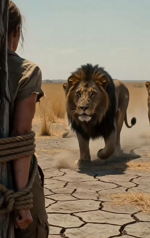 They Left Her for the Lions—But the Pride Did Not Attack