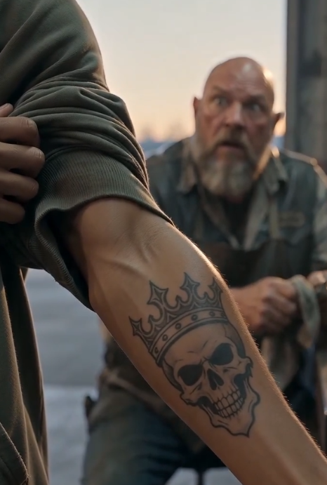 The Mark Beneath Darius's Sleeve