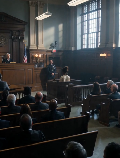 The Witness Opened Her Collar and the Defendant Went Pale