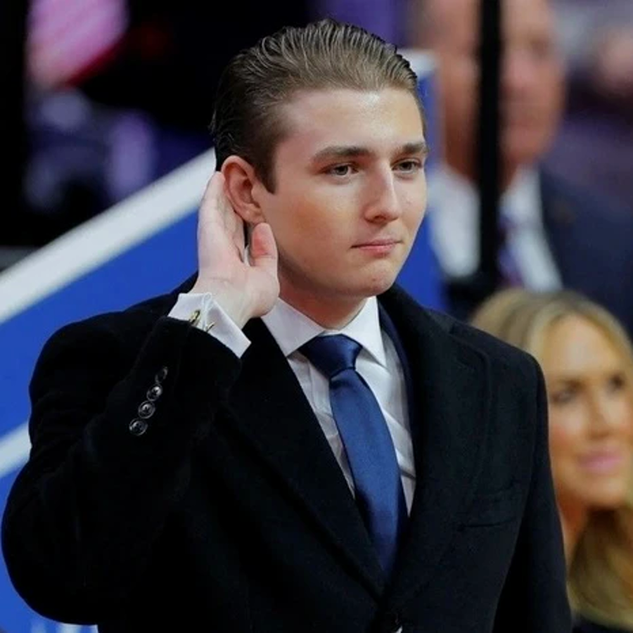 One Gesture From Barron Trump Sparked Speculation About His Future—and His Desire to Forge His Own Path