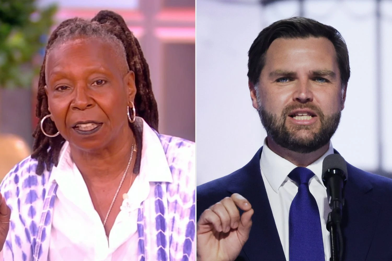 JD Vance's slap to the face left Whoopi Goldberg speechless, unable to utter another word.