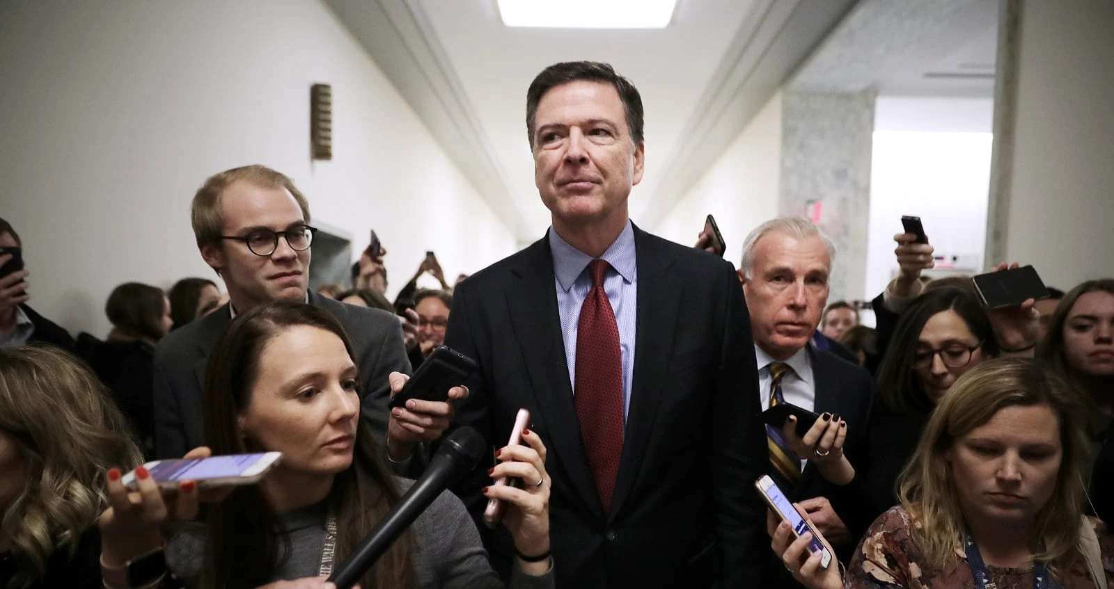 News Just Got Worse For Former FBI Director James Comey Acting AG Todd Blanche Says He Is Facing 20 Years In Prison