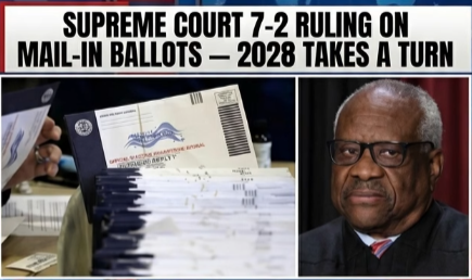 Supreme Court Bombshell on Mail-ln Ballots — Massive News for 2028 Election and More as GOP Asks Supreme Court to Ba...