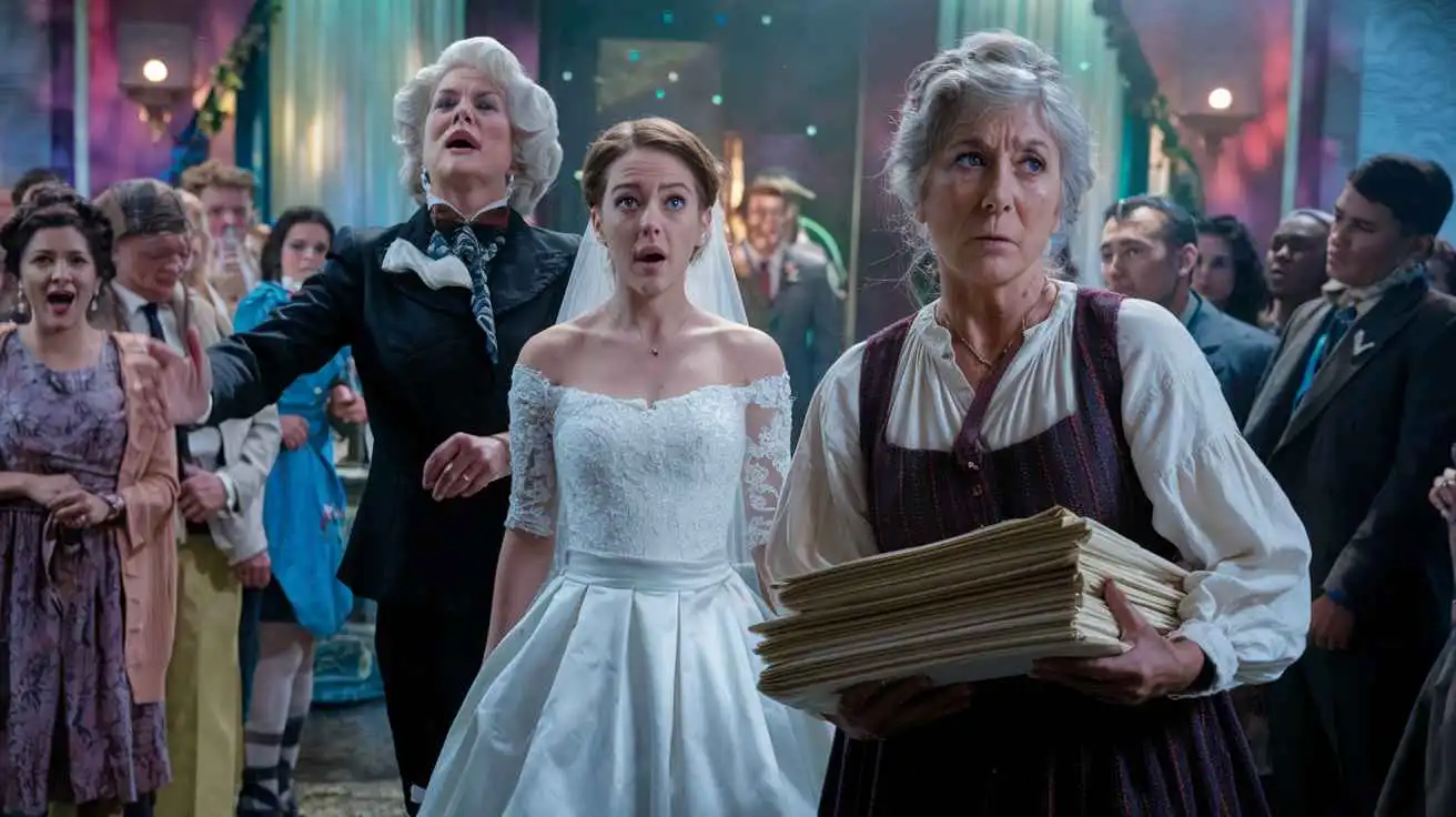 She Slapped the “Poor Country Woman” at the Wedding Table—Not Knowing the Papers in Her Hands Would Freeze the Entire Ballroom