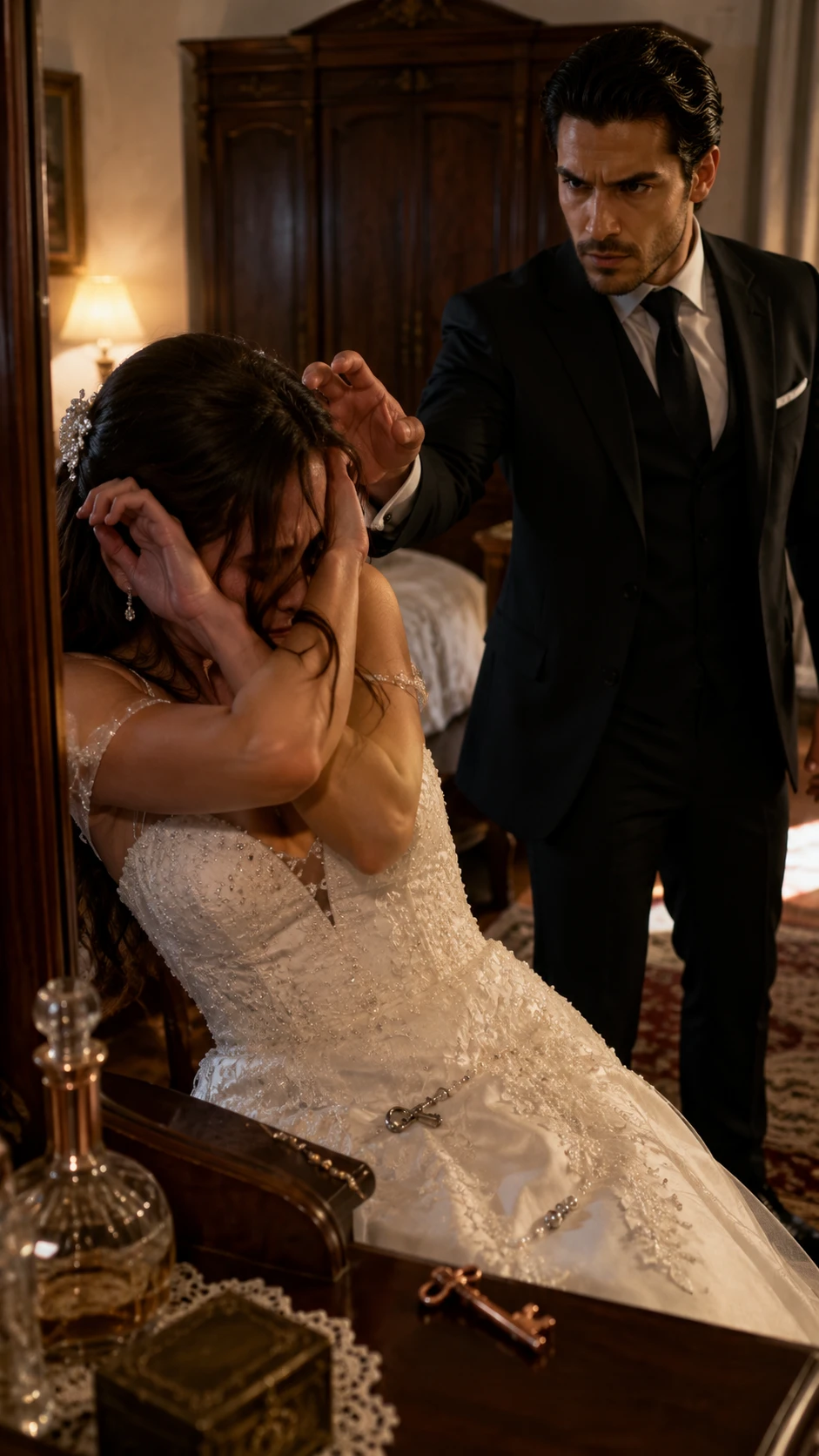 THE KEY SEWN NEXT TO HER HEART