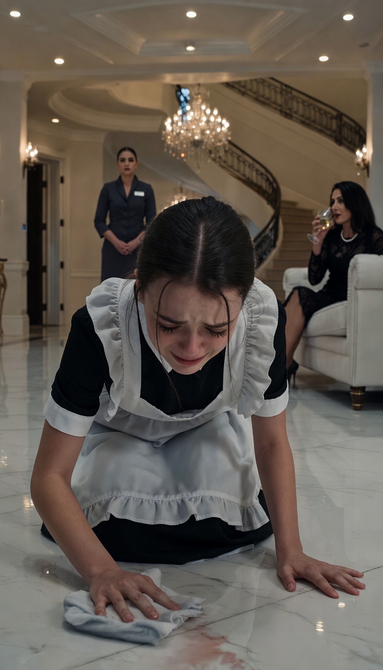 The Stepmother Forced The Billionaire’s Daughter To Clean The Mansion… Until Her Father Came Home