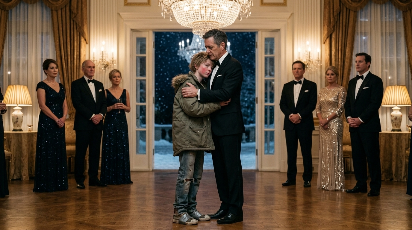 He simply offered to sing in exchange for a meal, not expecting much in return. But when he began, his voice moved everyone present, and what followed left the entire hall overwhelmed and in tears.