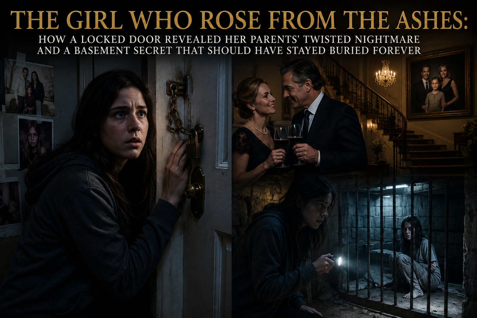 The Girl Who Rose From the Ashes: How A Locked Door Revealed Her Parents' Twisted Nightmare and A Basement Secret That Should Have Stayed Buried Forever