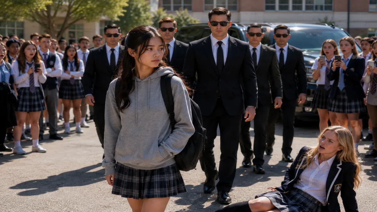 Everyone Underestimated the Quiet Girl at School—Until Her Bodyguards Arrived – Viral Story