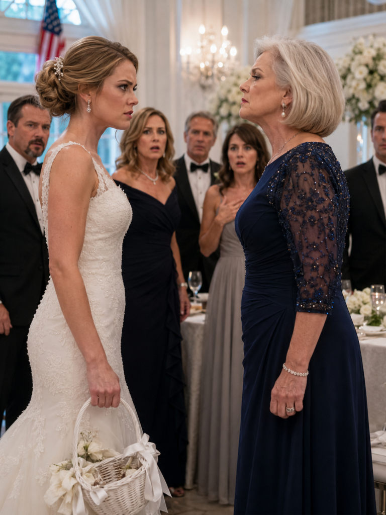 The richest people in the city witnessed it—and not one of them moved. A six-year-old girl in a pale pink dress stood frozen beneath a crystal chandelier while one of New England’s most powerful women leaned close and called her ‘street trash.’ Her mother was across the ballroom, trapped behind a wall of tuxedos and champagne glasses. Then the little girl screamed. The music stopped. And every person in that room was about to learn what happens when a quiet mother finally crosses the distance.