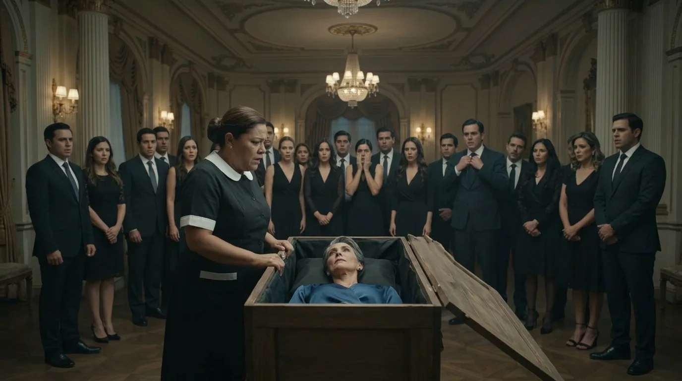 The coffin was sealed for an obscure reason, but the maid discovered the terrifying secret.