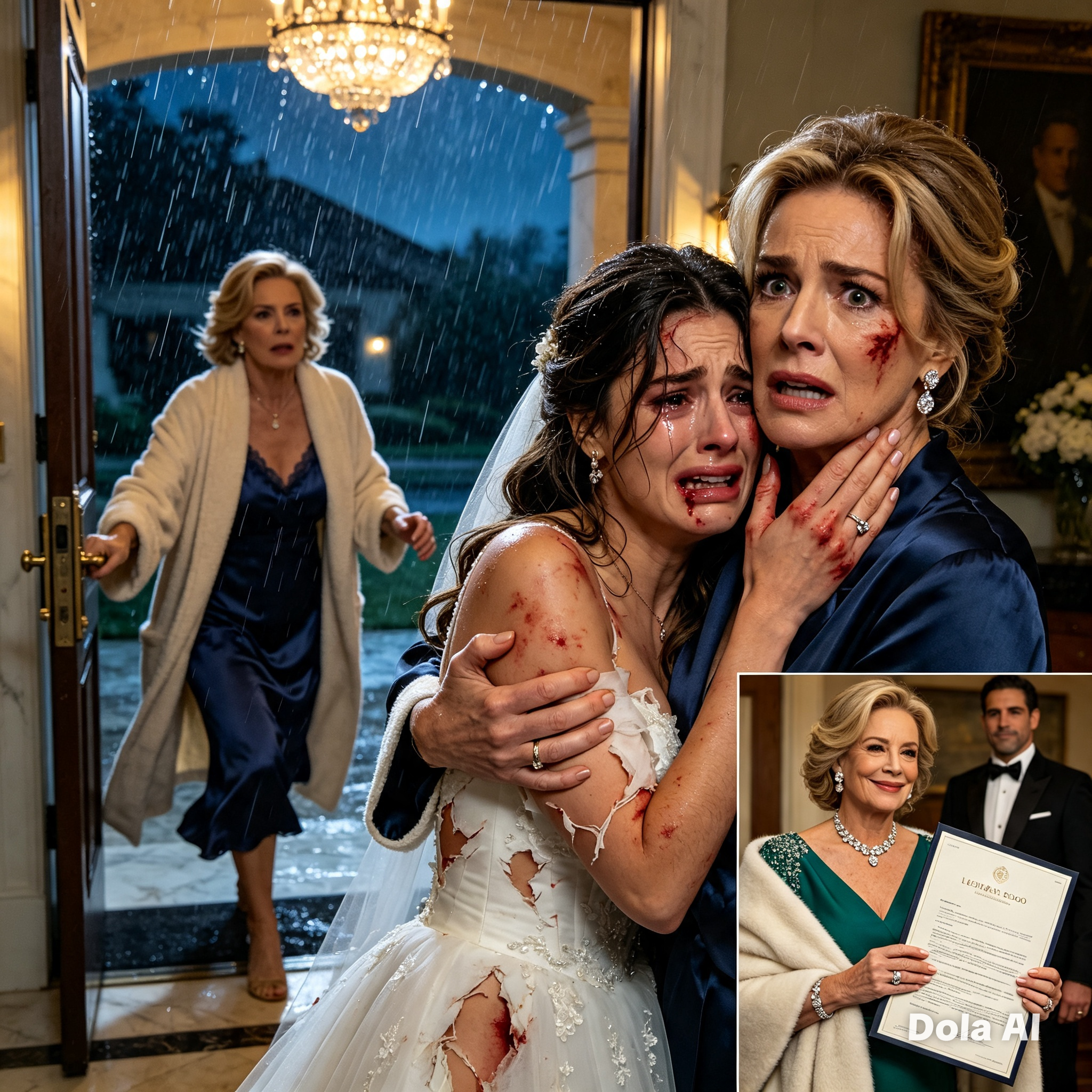 My Daughter Showed Up at My Door Covered in Bruises on Her Wedding Night—Then She Whispered a Secret That Changed Everything