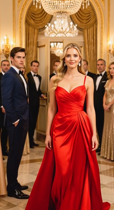The Woman in Crimson Owned the Night_011
