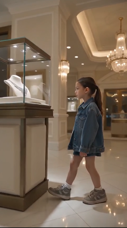 THE WEIGHT OF A DIAMOND – THE GIRL BEHIND THE GLASS