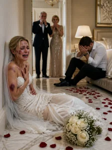 On Her Wedding Night, The Bride Screamed, and Her Mother-in-Law Burst Into the Room. She Found Her Shaking on the Floor While Her Son Whispered, “She Had to Pay."