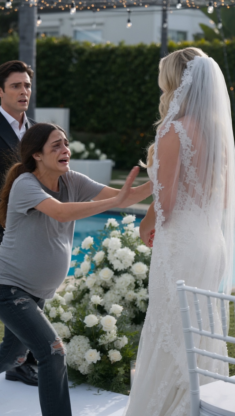 A PREGNANT WOMAN CRASHED THE WEDDING… THEN THE GROOM'S DARKEST SECRET DESTROYED EVERYTHING