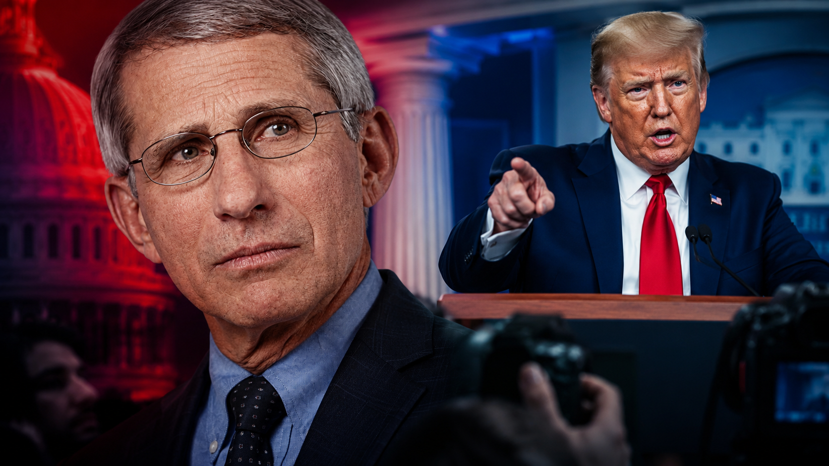 TRUMP QUESTIONS FAUCI’S PARDON HOURS AFTER SENATE SHOWDOWN — BUT THE REAL LEGAL THREAT CAME AFTER BIDEN LEFT OFFICE