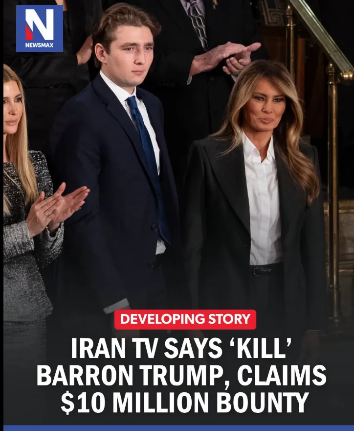 🚨 “WHERE TO KILL BARRON TRUMP?” — IRAN-LINKED MEDIA’S CHILLING THREAT SPARKS NEW SECURITY ALARM